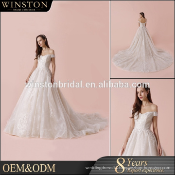 High end china factory direct wholesale wedding dress luxury